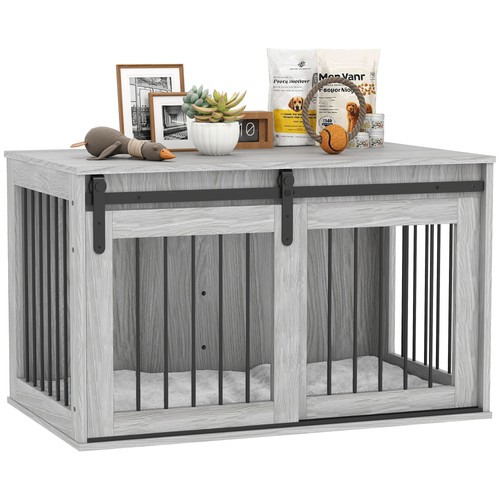 Pawhut dog crate - crate, furniture