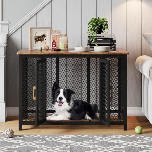 119 dog crate furniture end - cm,