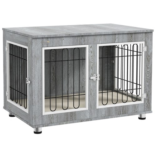 Pawhut dog crate furniture - crate,