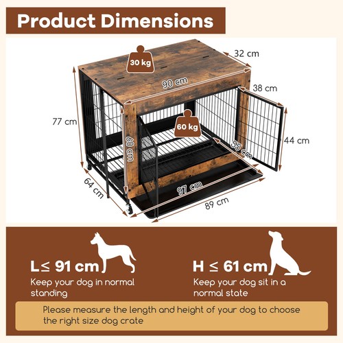 Top dog crate - top,