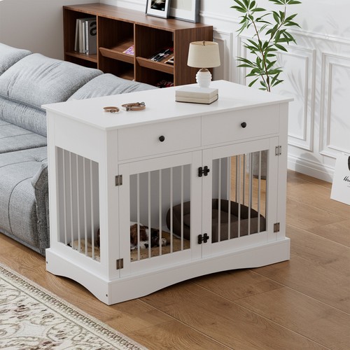 Dog crate furniture end - crate,