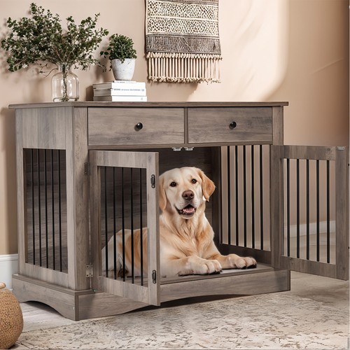 Large dog crate - large, furniture