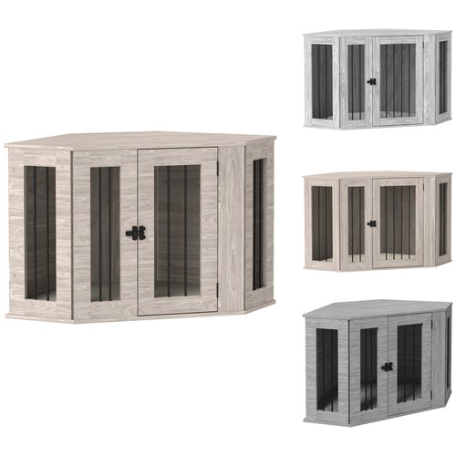 Pawhut dog crate furniture - dog,