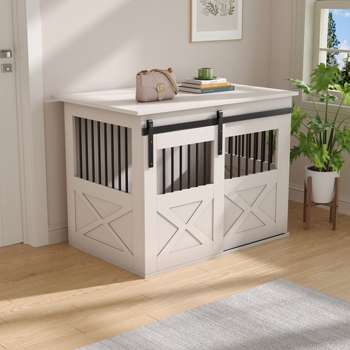 Furniture style dog crate - furniture,