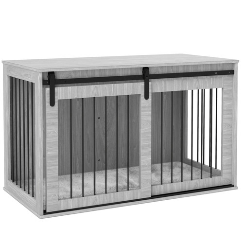 Pawhut dog crate furniture - pawhut,