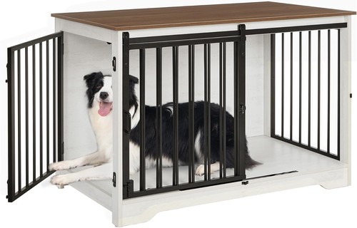 Dog crate furniture 100cm - crate,