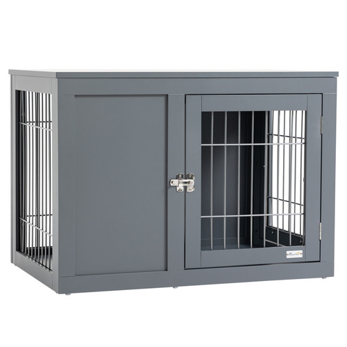 Furniture style dog crate two - dog,