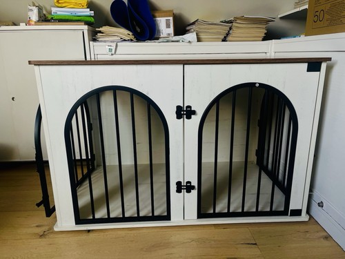 Large decorative dog crate - large,