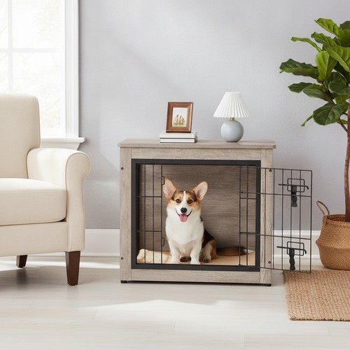 Dog crate furniture small - furniture,