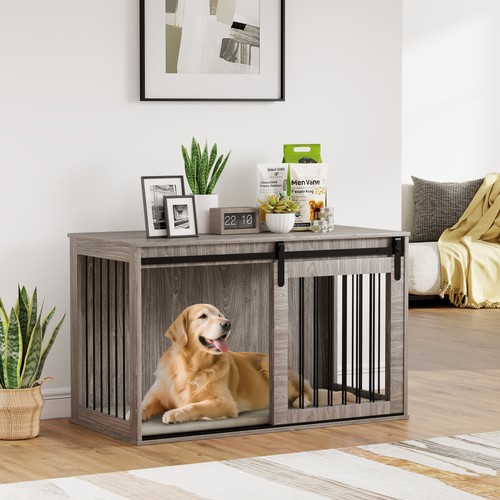 Pawhut dog crate - dog, furniture