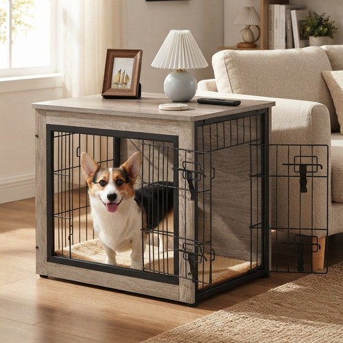 Stylish dog crate furniture - stylish,