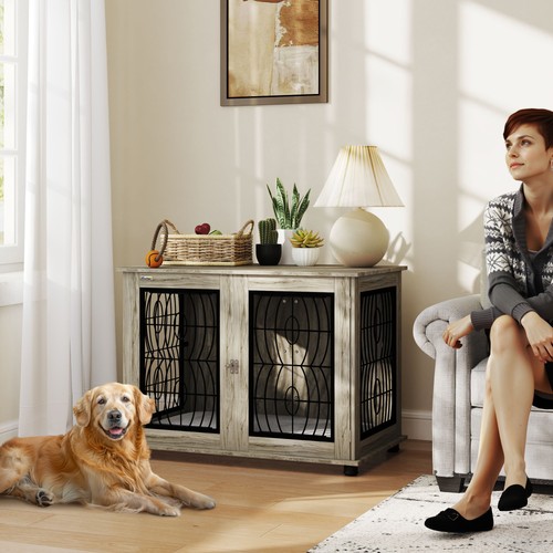 Pawhut dog crate - pawhut,