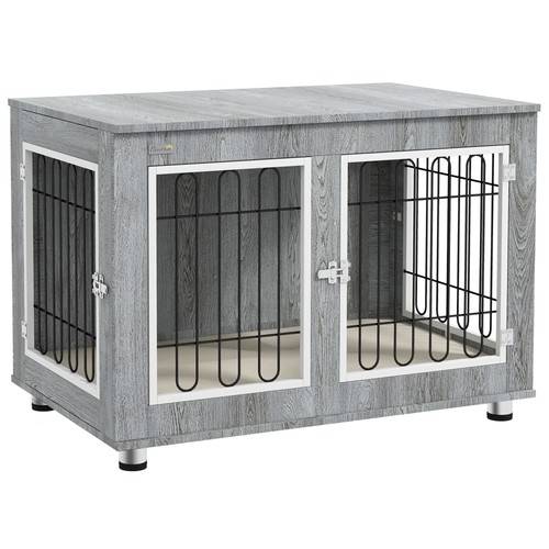 Pawhut dog crate furniture - crate,