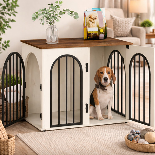 Dog crate furniture medium - crate, 3
