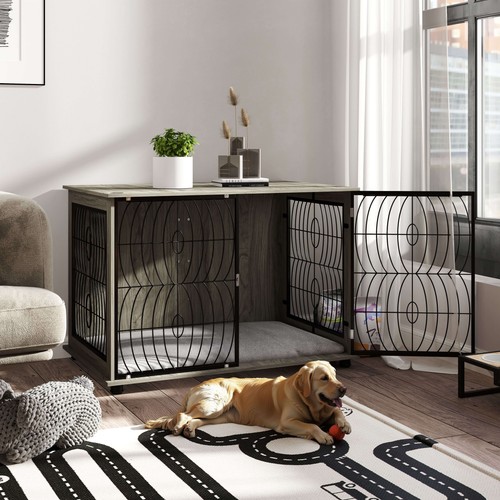 Dog crate furniture - 46.46'',