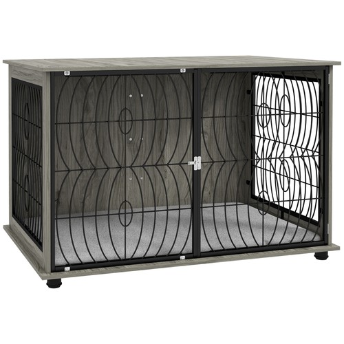 Pawhut dog crate - crate, end