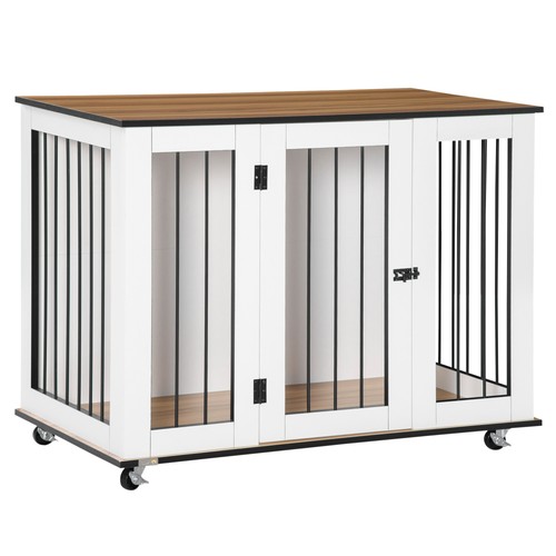 Pawhut dog crate furniture - pawhut,