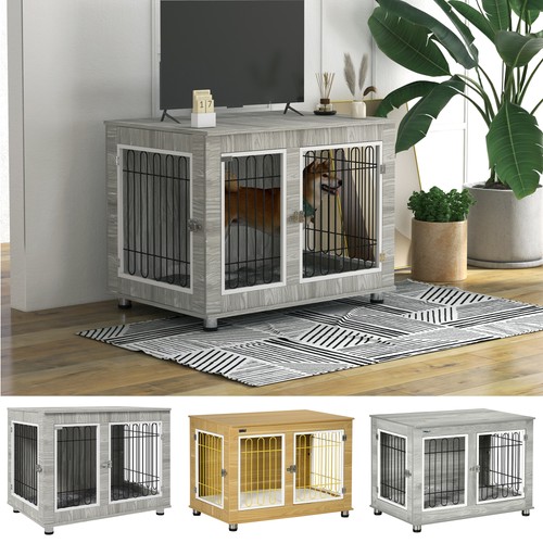Pawhut dog crate - crate, furniture