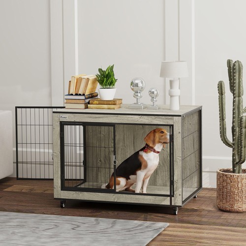 Pawhut dog crate - pawhut,