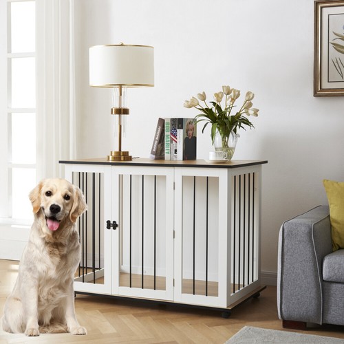 Furniture style dog crate - dog,