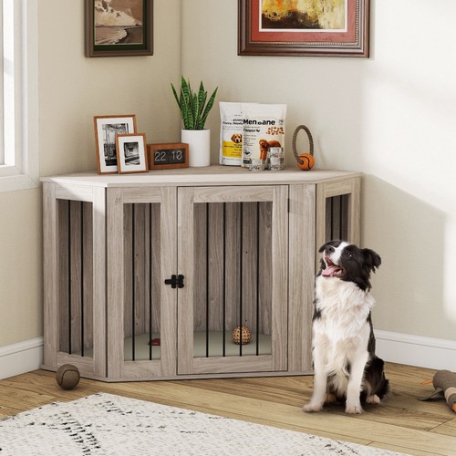 Pawhut dog crate furniture for - pawhut,