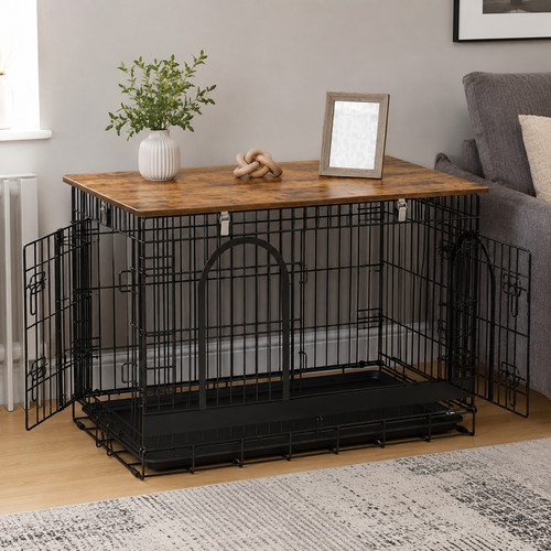 Dog crate furniture 94cm - dog,